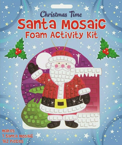 Santa Mosaic Foam Activity Kit