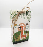 Safari Animal Paper Gift Bag with String