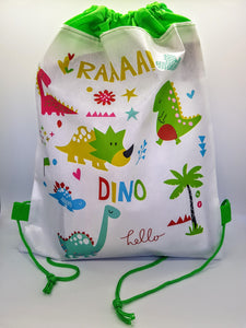 Dinosaur Drawstring Travel Bag