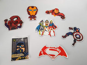 Superhero Waterproof Stickers