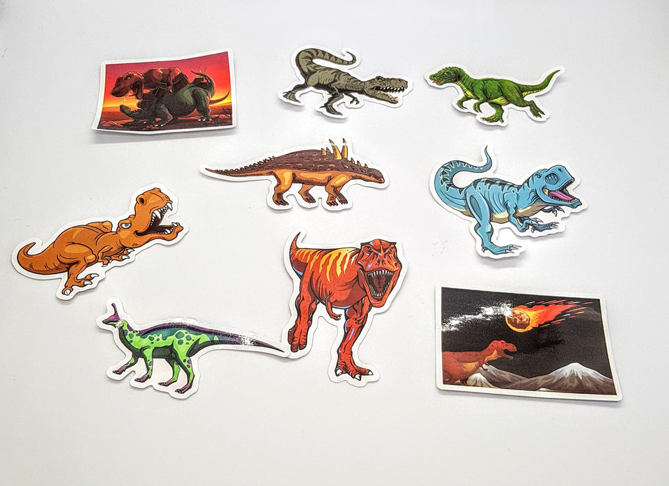 Dinosaur Waterproof Stickers
