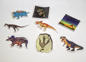 Dinosaur Waterproof Stickers