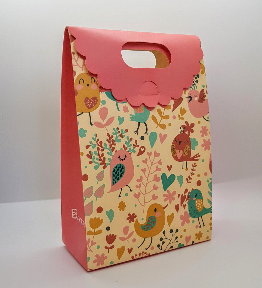Baby Pink Bird Gift Bag