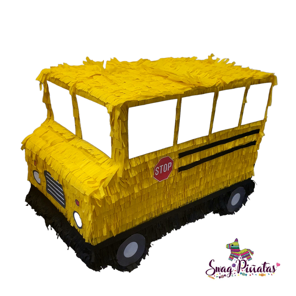 Yellow Bus Pinata