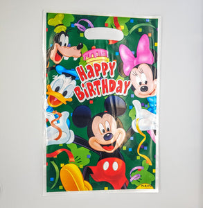 Mickey Mouse Happy Birthday Loot Bags