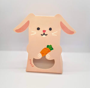Cute Rabbit Cardboard Gift Box