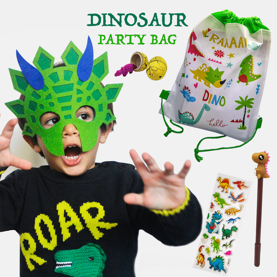 Pre-filled Dinosaur Bag